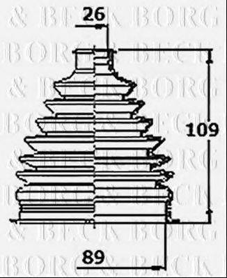 BORG & BECK BCB6150