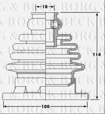 BORG & BECK BCB6184