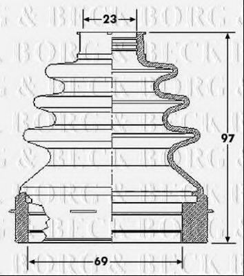 BORG & BECK BCB6187