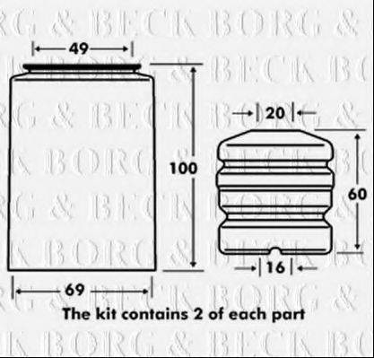 BORG & BECK BPK7024