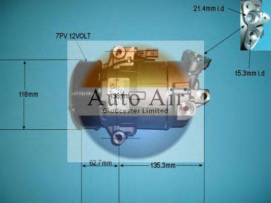 AUTO AIR GLOUCESTER 141120 Компресор, кондиціонер