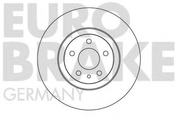 EUROBRAKE 5815201019 гальмівний диск