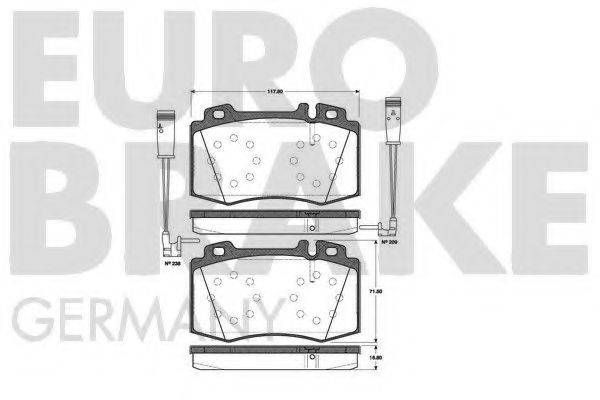 EUROBRAKE 5502223347