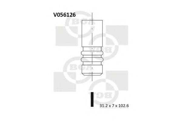 BGA V056126 Випускний клапан