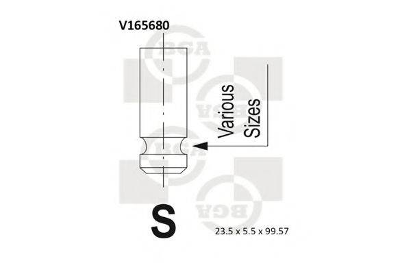 BGA V165680 Впускний клапан