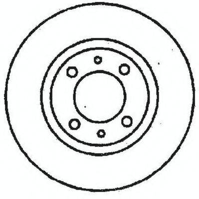 SEAT 4385812 гальмівний диск