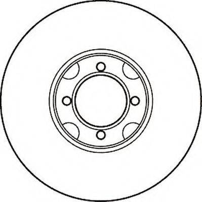 INNOCENTI 6557201310 гальмівний диск