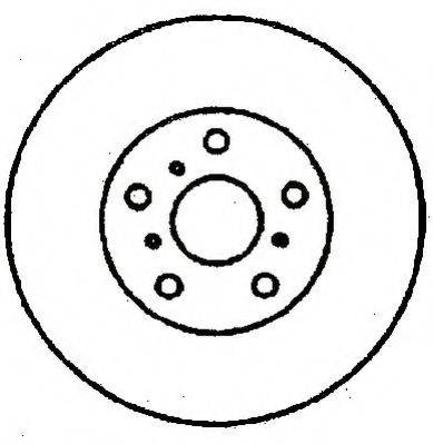 TOYOTA 4243112070 гальмівний диск