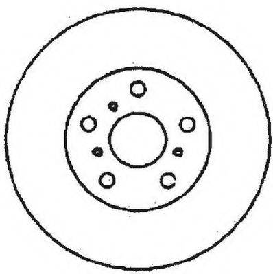 BRAKE ENGINEERING DI955067 гальмівний диск