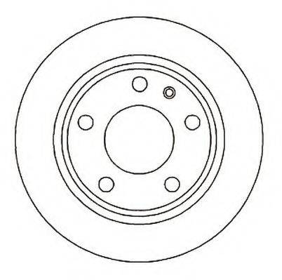 BRAKE ENGINEERING DI955366 гальмівний диск