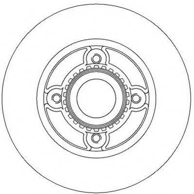 BRAKE ENGINEERING DI956937S гальмівний диск