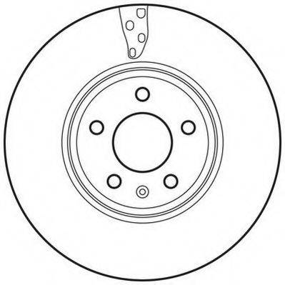 BRAKE ENGINEERING DI956722 гальмівний диск