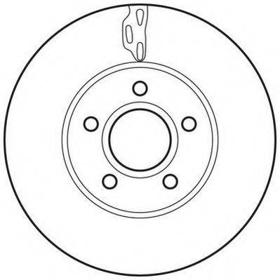 BRAKE ENGINEERING DI956915 гальмівний диск