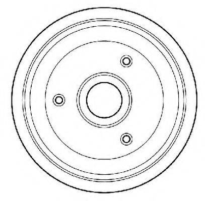 BRAKE ENGINEERING DR962004 Гальмівний барабан