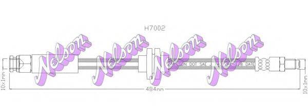 BROVEX-NELSON H7002 Гальмівний шланг