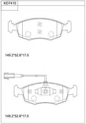 ASIMCO KD7415