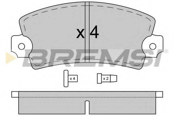 BREMSI BP2026