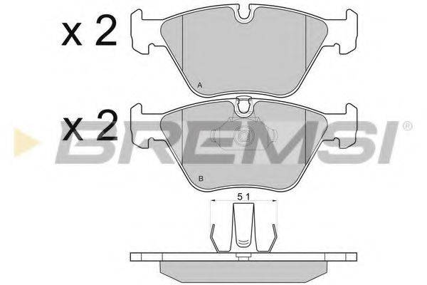 BREMSI BP2685