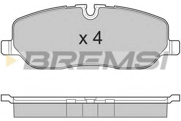 BREMSI BP3206