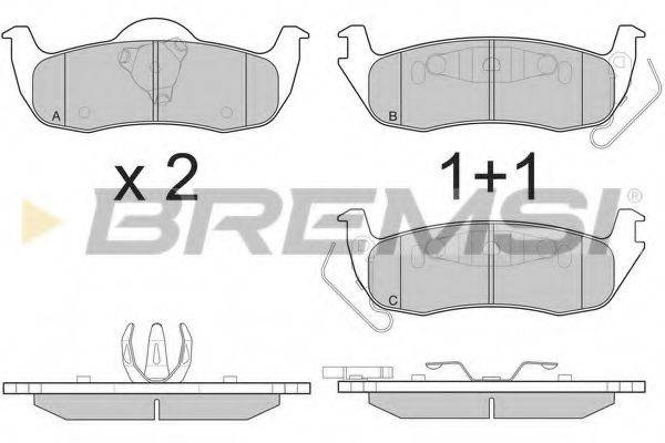 BREMSI BP3239