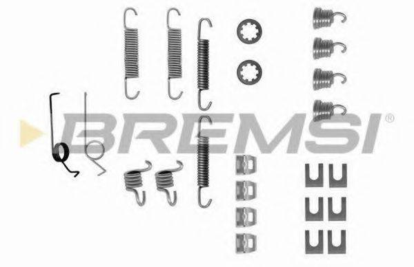 BREMSI SK0519 Комплектуючі, гальмівна колодка