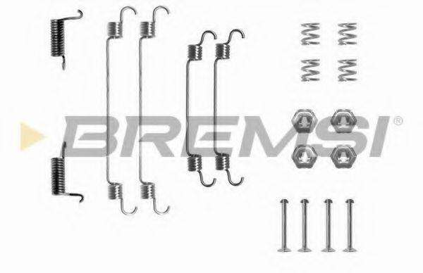 BREMSI SK0737 Комплектуючі, гальмівна колодка