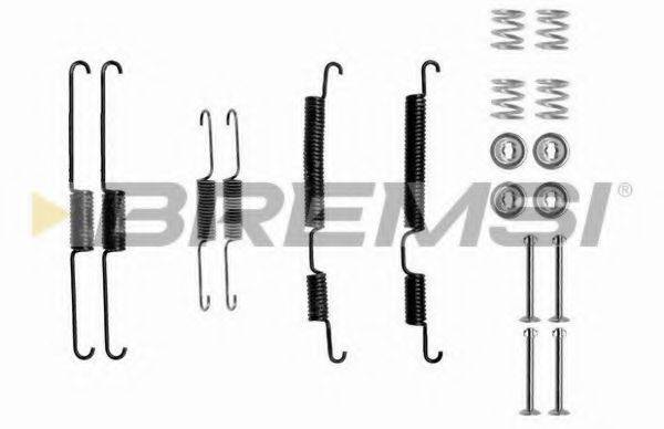 BREMSI SK0813 Комплектуючі, гальмівна колодка