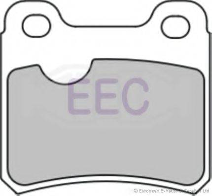 EEC BRP0597 Комплект гальмівних колодок, дискове гальмо