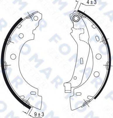 FOMAR FRICTION FO 9046