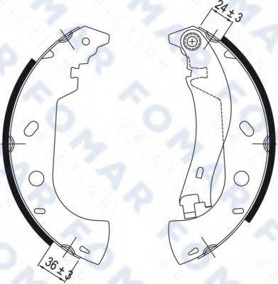 FOMAR FRICTION FO 9050