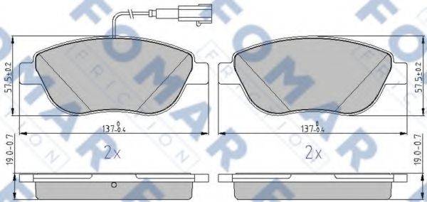 FOMAR FRICTION FO 217581