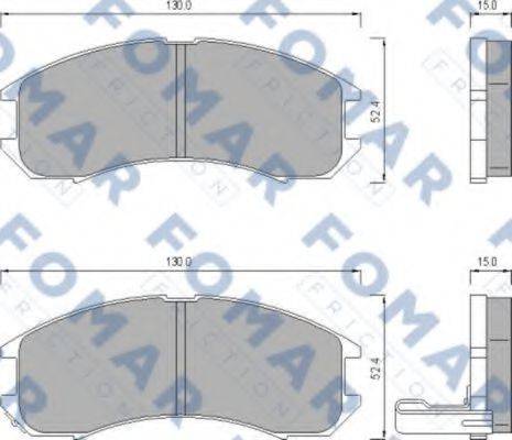 FOMAR FRICTION FO 445081