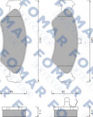 FOMAR FRICTION FO 487081