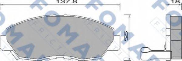 FOMAR FRICTION FO 633881