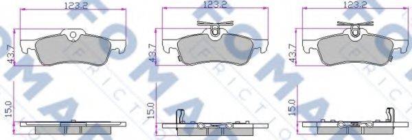 FOMAR FRICTION FO 800681