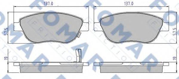 FOMAR FRICTION FO 827581