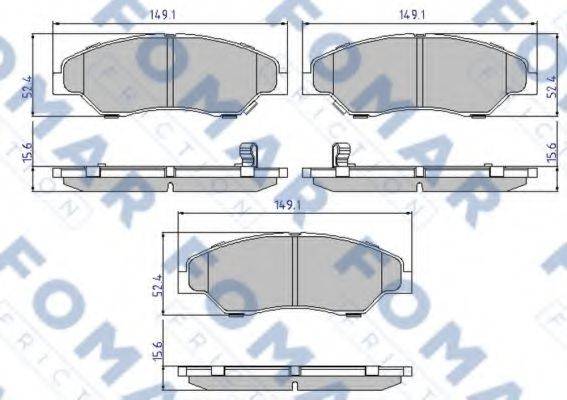 FOMAR FRICTION FO 893881