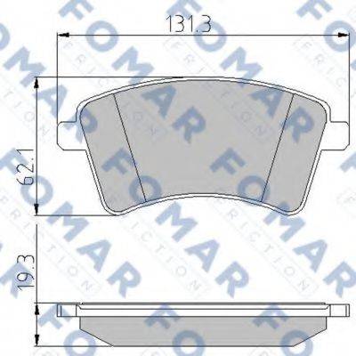 FOMAR FRICTION FO 931381