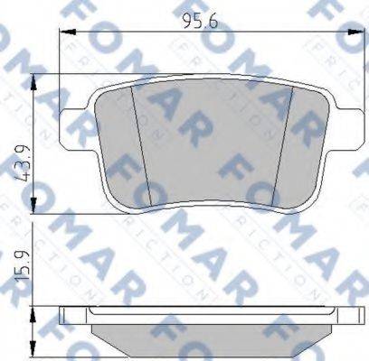 FOMAR FRICTION FO 935681