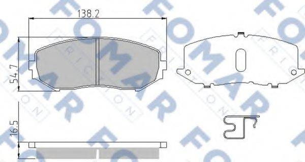 FOMAR FRICTION FO 939381