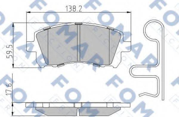 FOMAR FRICTION FO 994581