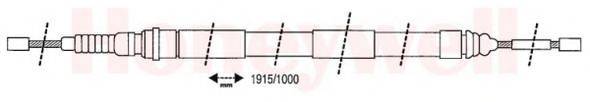 BENDIX 432161B Трос, стоянкова гальмівна система