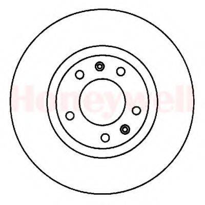 BENDIX 561674B гальмівний диск