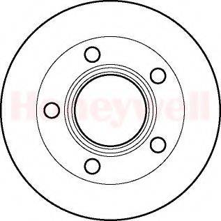 BENDIX 561883B гальмівний диск