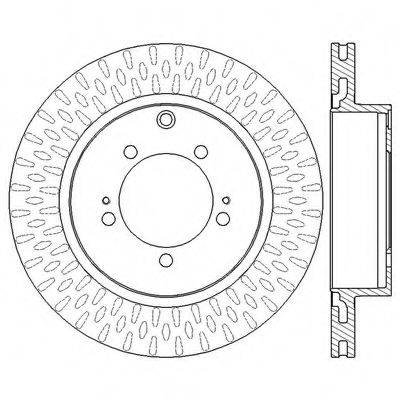 BENDIX 562571BC гальмівний диск