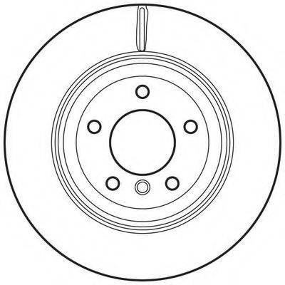 BENDIX 562721BC гальмівний диск