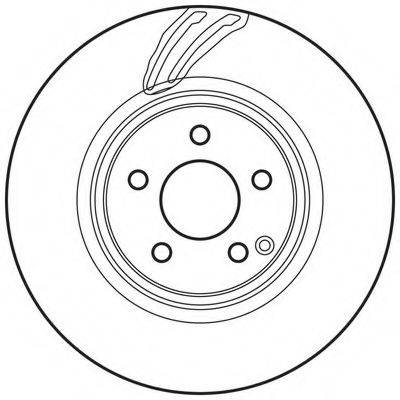 BENDIX 562728BC гальмівний диск