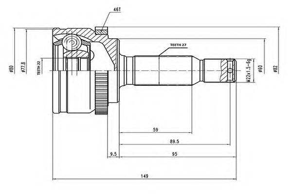 AYWIPARTS AW1510727A