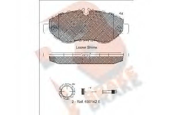 R BRAKE RB1786