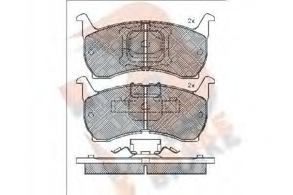 R BRAKE RB0446